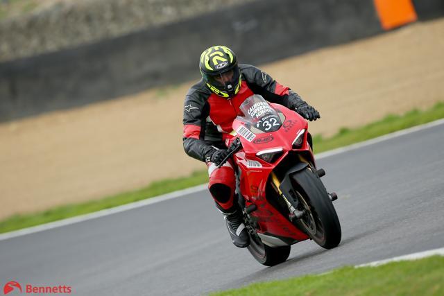 John Abraham practices at Bennetts Trackday Brands Hatch, Kent, UK.