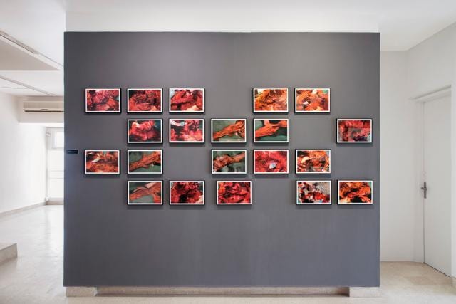 The Anatomy Lesson of Dr Algorithm, was created after Agrawal fed 60,000 images of surgical dissections into an algorithm. ‘The feedback I’ve got for this work has been as exciting as the creative process,’ he says. One observer told him a painting reminded him of the interiors of a cave; a woman said she felt it celebrated womanhood. (Nature Morte) The Anatomy Lesson of Dr Algorithm, was created after Agrawal fed 60,000 images of surgical dissections into an algorithm. ‘The feedback I’ve got for this work has been as exciting as the creative process,’ he says. One observer told him a painting reminded him of the interiors of a cave; a woman said she felt it celebrated womanhood. (Nature Morte)
