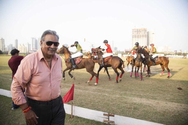 His Highness of Jodhpur, Maharaja Gaj Singh caught in a candid moment at the Sternhagen Polo Cup 2019 at Mahalaxmi Racecourse. His Highness of Jodhpur, Maharaja Gaj Singh caught in a candid moment at the Sternhagen Polo Cup 2019 at Mahalaxmi Racecourse.
