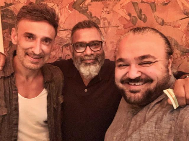 (From left) Rahul Dev, Tarun Khiwal and JJ Valaya. (From left) Rahul Dev, Tarun Khiwal and JJ Valaya.