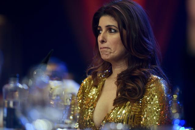 Twinkle Khanna at the awards. (Satyabrata Tripathy/HT Photo) Twinkle Khanna at the awards. (Satyabrata Tripathy/HT Photo)