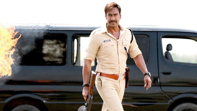 Ajay Devgn in 2011 film Singham. Ajay Devgn in 2011 film Singham.