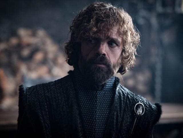 Tyrion in deep thought.
