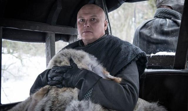 Varys on his way to Winterfell.