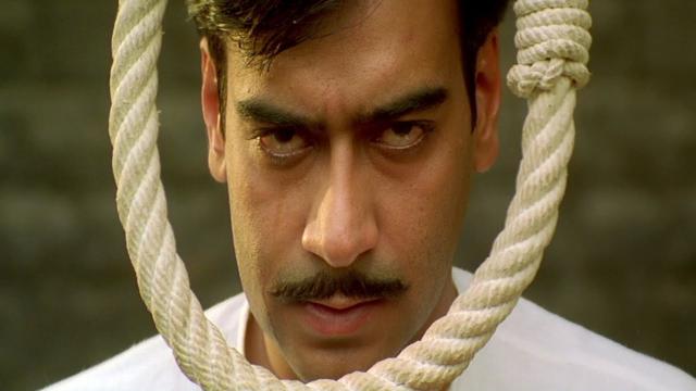 Ajay Devgn in 2002 film The Legend of Bhagat Singh. Ajay Devgn in 2002 film The Legend of Bhagat Singh.