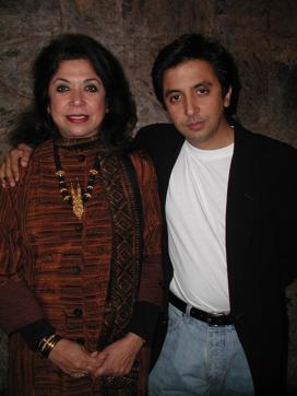 Ritu Kumar (left) and Ashwin Kumar.