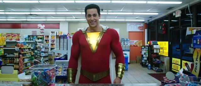 Zachary Levi is perfectly cast as the body swapping Shazam!.