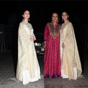 Alia Bhatt looks stunning as she dons traditional look for the special screening of her mom’s film, No Fathers in Kashmir. (Photo: Varinder Chawla) Alia Bhatt looks stunning as she dons traditional look for the special screening of her mom’s film, No Fathers in Kashmir. (Photo: Varinder Chawla)