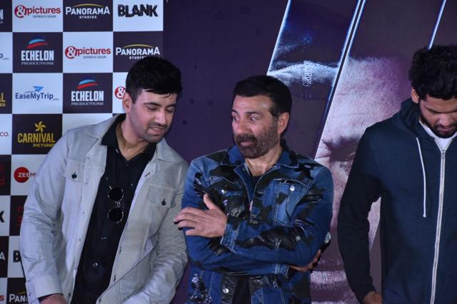 Sunny Deol plays a cop in Blank. (Photo: Varinder Chawla)