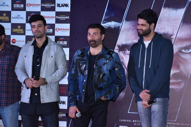 Sunny Deol is back a patriot cop with Blank. (Photo: Varinder Chawla)