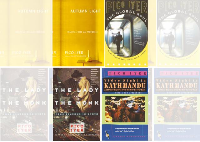 (Top left) Autumn Light, Penguin, releases this month. Some of Iyer’s best-selling books. (Top left) Autumn Light, Penguin, releases this month. Some of Iyer’s best-selling books.