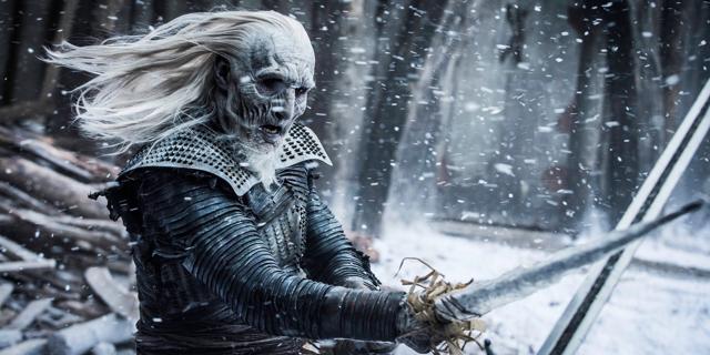 The show’s ultimate battle won’t be human against human, but the unbelieving against the undead. These zombie-like icy creatures can only be killed with fire, or a special glass or metal. And they have a dragon. Watch out! (Image courtesy HBO) The show’s ultimate battle won’t be human against human, but the unbelieving against the undead. These zombie-like icy creatures can only be killed with fire, or a special glass or metal. And they have a dragon. Watch out! (Image courtesy HBO)