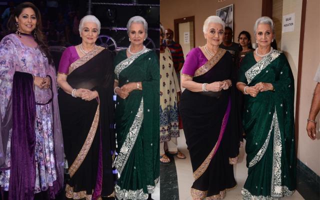 Geeta Kapoor, Asha Parekh and Waheeda Rahman on Super Dancer Chapter 3. (Varinder Chawla) Geeta Kapoor, Asha Parekh and Waheeda Rahman on Super Dancer Chapter 3. (Varinder Chawla)