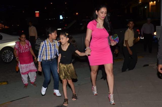 Maanyata Dutt with kids Shahraan and Iqra. (Varinder Chawla) Maanyata Dutt with kids Shahraan and Iqra. (Varinder Chawla)