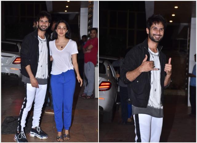 Kiara Advani and Shahid Kapoor celebrate Kabir Singh teaser launch. (Varinder Chawla)