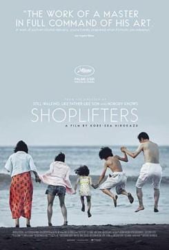 Japanese helmer Kore-eda won Palm dÓr for The Shoplifters.