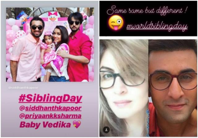 Shraddha Kapoor and Riddhima Kapoor Sahni also shared pictures on World Siblings Day. Shraddha Kapoor and Riddhima Kapoor Sahni also shared pictures on World Siblings Day.