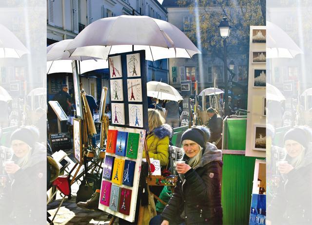 The bustling energy of culture at Montmartre (Saubhadra Chatterji) The bustling energy of culture at Montmartre (Saubhadra Chatterji)