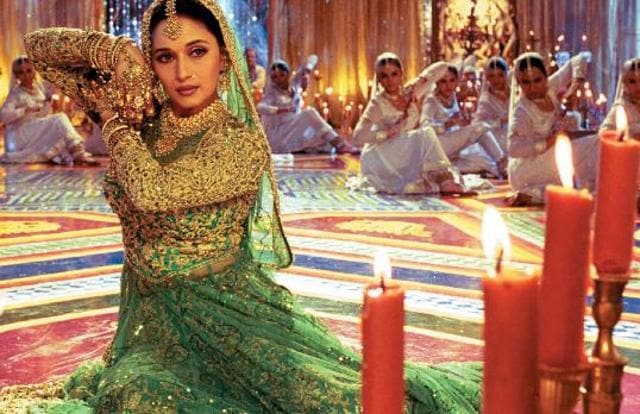 Madhuri Dixit in Devdas.