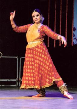 Samira Koser, a Kathak dancer, will begin her act with Ganesh Stuti Samira Koser, a Kathak dancer, will begin her act with Ganesh Stuti