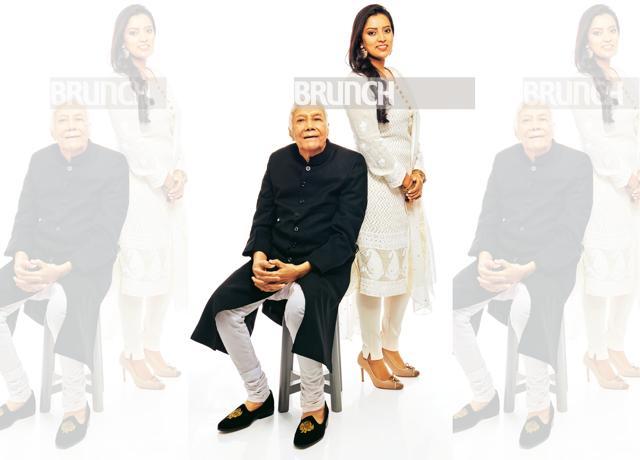 In her book, A Dream I Lived Alone, Namrata meticulously records the eventful life of the maestro; (On Ustadji): Outfit, Namrata Gupta Khan; Shoes, Jaspal Group Shoe Bar; (On Namrata): Outfit, Namrata Gupta Khan; watch, Rado; shoes, Shoe Biz (Prabhat Shetty) In her book, A Dream I Lived Alone, Namrata meticulously records the eventful life of the maestro; (On Ustadji): Outfit, Namrata Gupta Khan; Shoes, Jaspal Group Shoe Bar; (On Namrata): Outfit, Namrata Gupta Khan; watch, Rado; shoes, Shoe Biz (Prabhat Shetty)