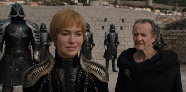 Cersei Lannister is seated on the iron throne as of now.