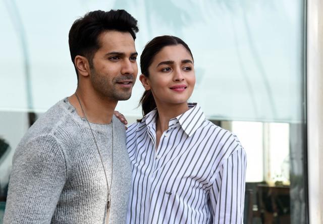 Indian Bollywood actors Varun Dhawan and Alia Bhatt pose during the promotion of the upcoming Hindi film Kalank in Mumbai. (AFP) Indian Bollywood actors Varun Dhawan and Alia Bhatt pose during the promotion of the upcoming Hindi film Kalank in Mumbai. (AFP)