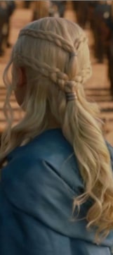 Daenerys Targaryen played by Emilia Clarke has meaningful hairstyles throughout the show. (TheDaenerys/Instagram)