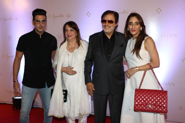 Zayed Khan, Farah Khan Alia with Sanjay Khan. (Varinder Chawla) Zayed Khan, Farah Khan Alia with Sanjay Khan. (Varinder Chawla)