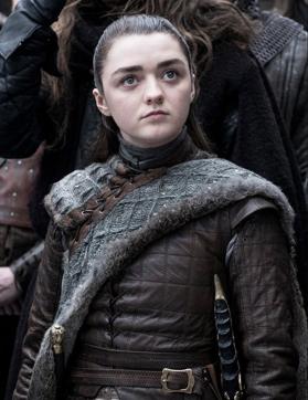 Arya Stark is the ultimate survivor, navigating the harsh world with just her own fierce courage and a tiny little sword she calls Needle. And the world needs a Queen like that Arya Stark is the ultimate survivor, navigating the harsh world with just her own fierce courage and a tiny little sword she calls Needle. And the world needs a Queen like that