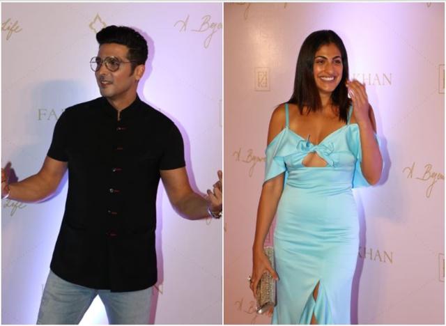 Zayed Khan and Kubra Sait. (Varinder Chawla)