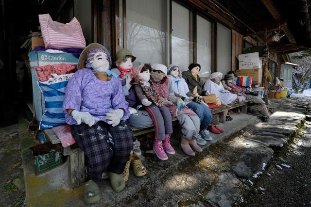 The dolls are made with wooden sticks, newspapers to fill the body, elastic fabrics for skin and knitting wool for hair. (AFP) The dolls are made with wooden sticks, newspapers to fill the body, elastic fabrics for skin and knitting wool for hair. (AFP)
