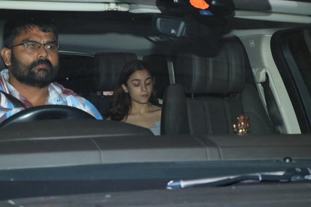 Alia Bhatt at Karan Johar’s house party. (Varinder Chawla) Alia Bhatt at Karan Johar’s house party. (Varinder Chawla)
