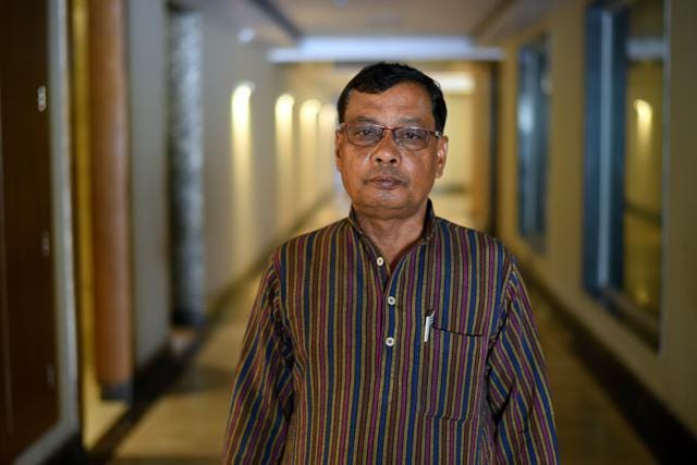 ‘There is a bad Hindu or a bad Muslim who sits inside us and is ever ready to foment trouble and prick each other’s anxieties,’ says social activist Suryakant Pandey. (Amal KS/HT PHOTO) ‘There is a bad Hindu or a bad Muslim who sits inside us and is ever ready to foment trouble and prick each other’s anxieties,’ says social activist Suryakant Pandey. (Amal KS/HT PHOTO)