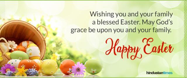 Happy Easter 2019 Wishes Greetings Messages To Send Your Family And Friends Hindustan Times