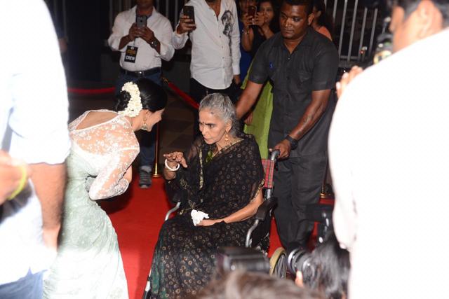 Surekha Sikri was also present to receive her award. (Photo: Varinder Chawla) Surekha Sikri was also present to receive her award. (Photo: Varinder Chawla)