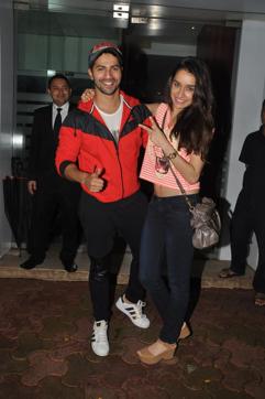 Actors Varun Dhawan and Shraddha Kapoor are starring in choreographer-director Remo D’souza’s film Street Dancer 3D (Photo/Yogen Shah)