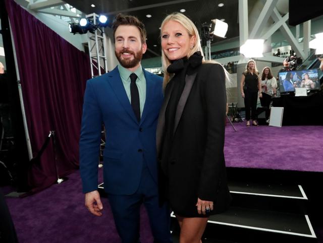 Cast members Chris Evans and Gwyneth Paltrow. (REUTERS) Cast members Chris Evans and Gwyneth Paltrow. (REUTERS)