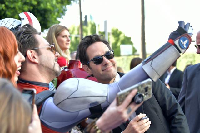 Paul Rudd attends the world premiere. (AFP) Paul Rudd attends the world premiere. (AFP)