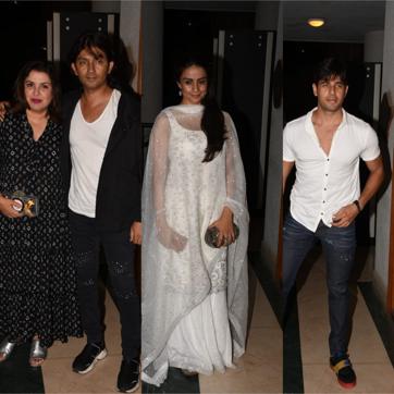 Farah Khan, Sidharth Malhotra and Gul Panag were spotted at the party at a Mumbai club. (Photo: Varinder Chawla) Farah Khan, Sidharth Malhotra and Gul Panag were spotted at the party at a Mumbai club. (Photo: Varinder Chawla)