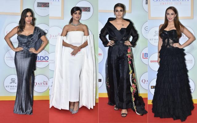 Sophie Choudry, Shilpa Shetty, Raveena Tandon and Iulia Vantur at the event. (Varinder Chawla) Sophie Choudry, Shilpa Shetty, Raveena Tandon and Iulia Vantur at the event. (Varinder Chawla)