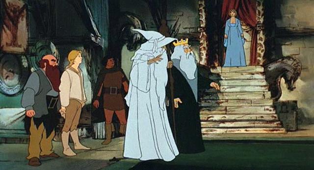 Recognise Gandalf? That’s from the childish version of The Lord Of The Rings released in 1978. Recognise Gandalf? That’s from the childish version of The Lord Of The Rings released in 1978.