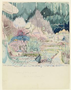 One of the imaginary worlds, illustrated by Tolkien. One of the imaginary worlds, illustrated by Tolkien.