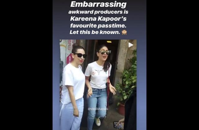 Kareena Kapoor with sister Karisma Kapoor. Kareena Kapoor with sister Karisma Kapoor.