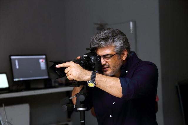 Ajith is a keen photographer too and has clicked many of his co-stars. Ajith is a keen photographer too and has clicked many of his co-stars.