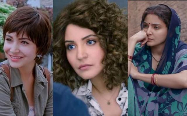 Anushka Sharma in PK, Sanju and Sui Dhaaga. Anushka Sharma in PK, Sanju and Sui Dhaaga.