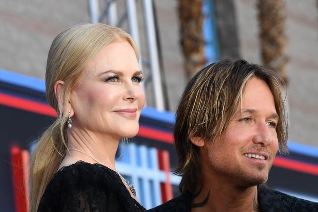 Australian singer Keith Urban (R) and his wife Australian actor Nicole Kidman arrive for the 54th Academy of Country Music Awards. (AFP) Australian singer Keith Urban (R) and his wife Australian actor Nicole Kidman arrive for the 54th Academy of Country Music Awards. (AFP)