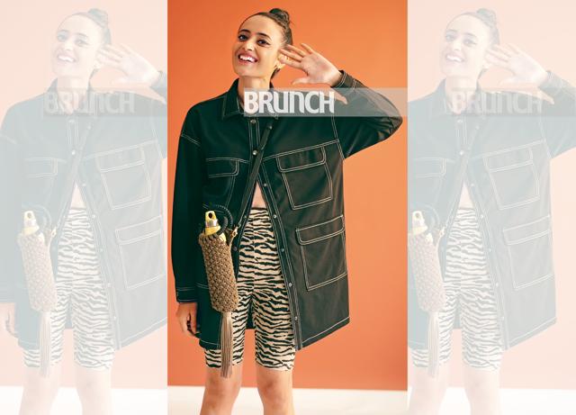 Jacket and shorts, H&M; shoes and bag, Rara Avis (Farhan Hussain) Jacket and shorts, H&M; shoes and bag, Rara Avis (Farhan Hussain)