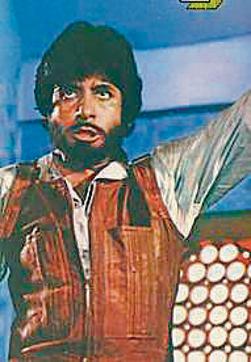 Amitabh Bachchan in the film Satte pe Satta. Amitabh Bachchan in the film Satte pe Satta.