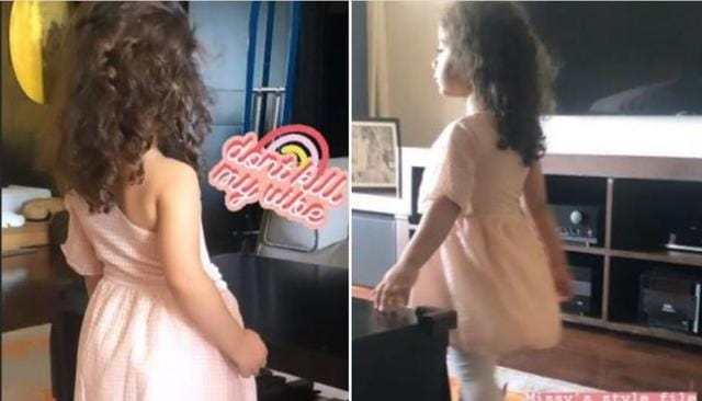 Mira Rajput shared cute pics of daughters Misha two days before.